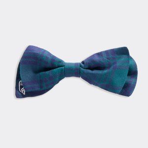 Vineyard Vines Hudson Plaid Bow Barrette | Blackwatch Hair Bow